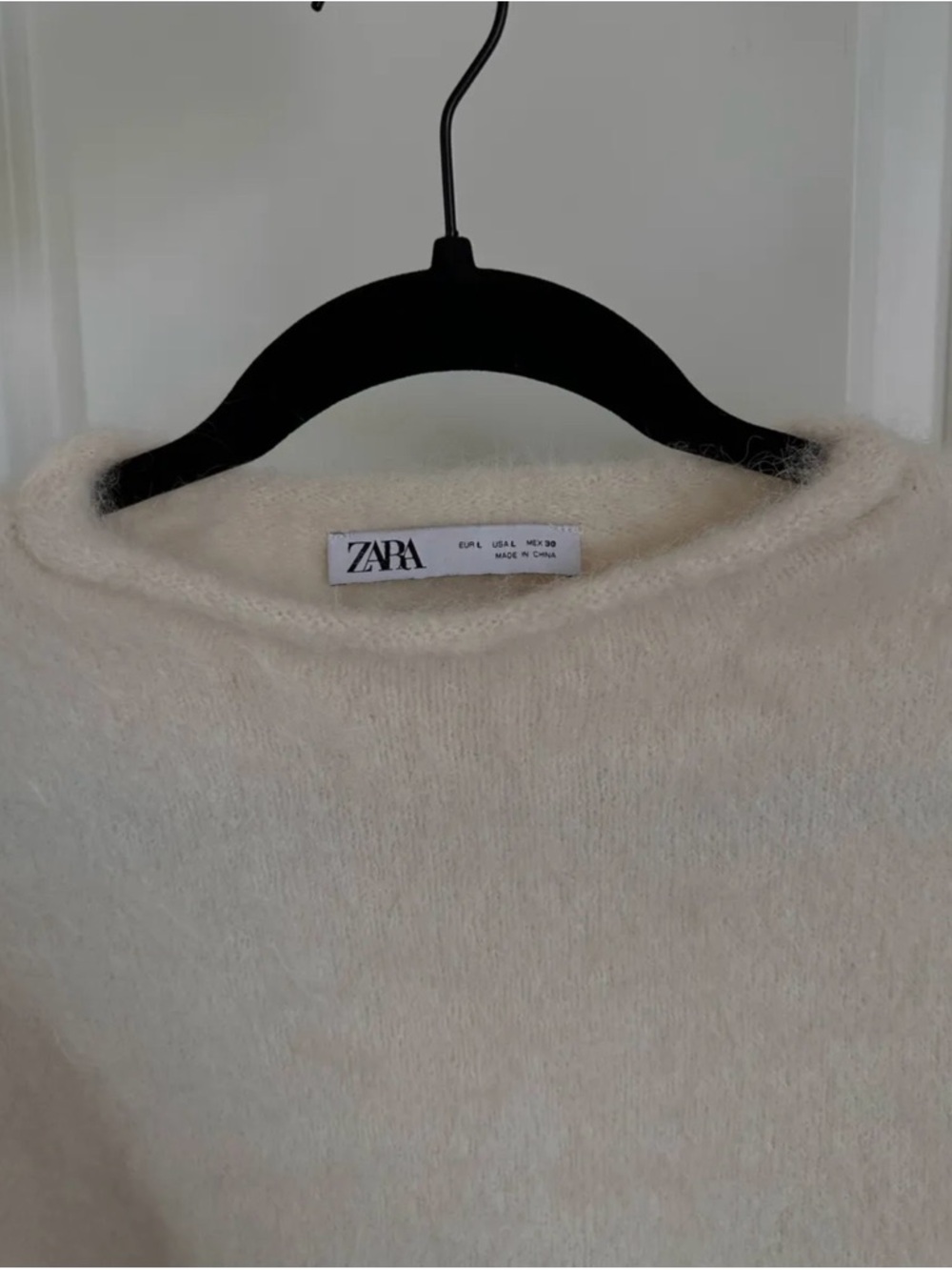ZARA Alpaca Wool Blend Sweater Large